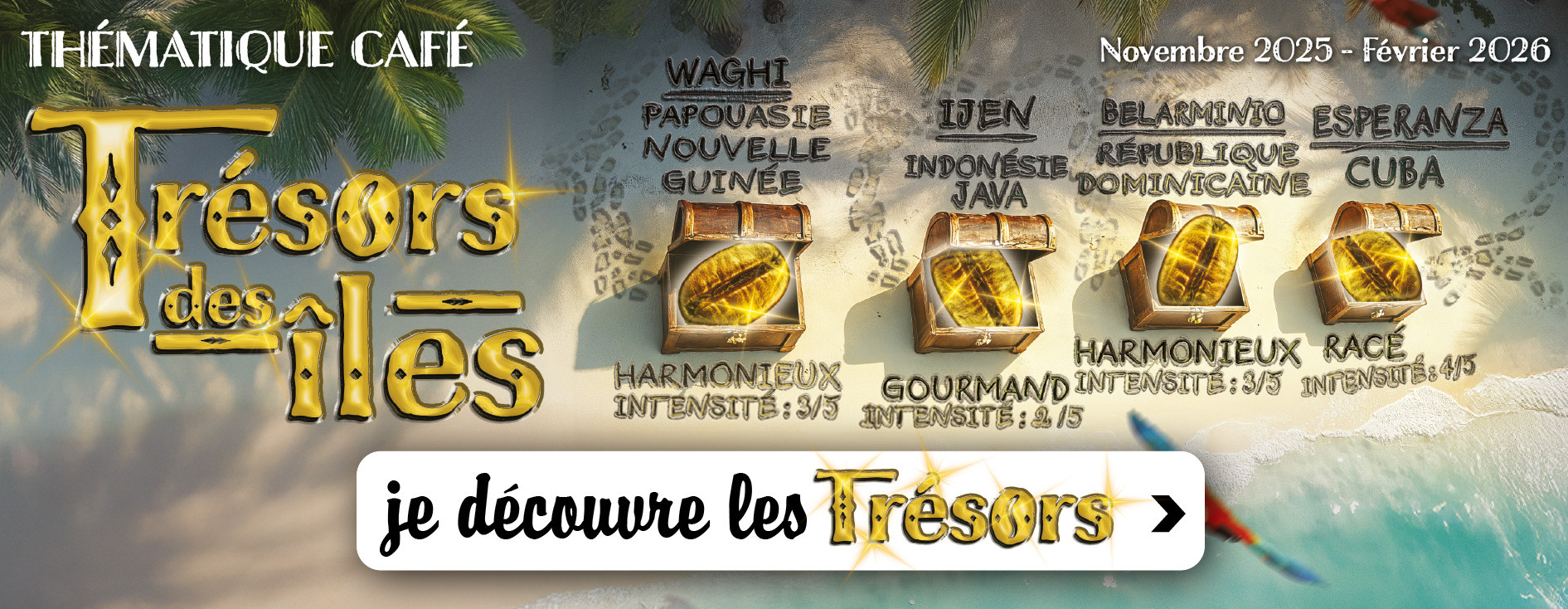 TRESORS DES ILES